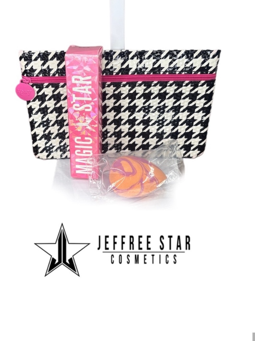 Jeffree Star Magic Star Concealer C19.5 + IPSY Bag & Beauty Sponge Bundle